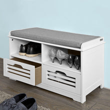Load image into Gallery viewer, Shoe Rack with Drawers, Shelf and Storage Bench
