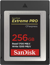 Load image into Gallery viewer, SanDisk 256GB Extreme PRO CFexpress Card Type B - SDCFE-256G-GN4NN READ 1700 MB/S WRITE 1200MB/S

