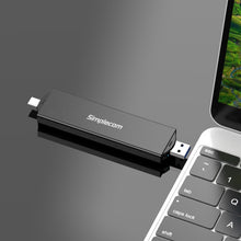 Load image into Gallery viewer, Simplecom SE522 NVMe / SATA M.2 SSD to USB 3.2 Gen 2 Dual USB Connector Enclosure
