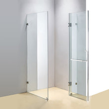 Load image into Gallery viewer, 900 x 1000mm Frameless 10mm Glass Shower Screen By Della Francesca

