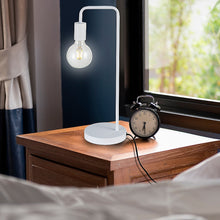 Load image into Gallery viewer, Modern Table lamp Desk Light Base Bedside Bedroom White
