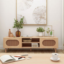 Load image into Gallery viewer, Kailua Rattan 160CM TV Stand in Maple
