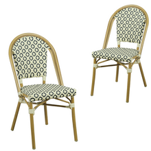 Load image into Gallery viewer, Lana Brown Outdoor Dining Chair Set
