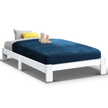Load image into Gallery viewer, Artiss Bed Frame Single Wooden Bed Base Frame Size JADE Timber Mattress Platform - Oceania Mart
