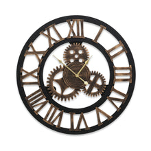 Load image into Gallery viewer, Artiss 60CM Wall Clock Modern Large Vintage Luxury Art Clock Home Decor Black
