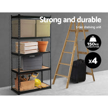 Load image into Gallery viewer, 4x1.5M Warehouse Shelving Racking Storage Garage Steel Metal Shelves Rack - Oceania Mart
