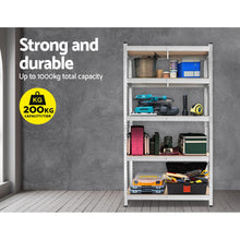 Load image into Gallery viewer, Giantz 0.9M Warehouse Racks Storage Shelf Racking Rack Shelving Garage Steel
