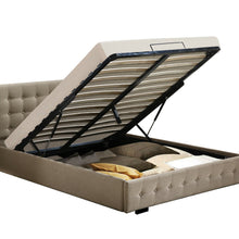 Load image into Gallery viewer, Levede Bed Frame Base With Gas Lift Double Size Platform Fabric
