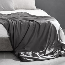 Load image into Gallery viewer, DreamZ 121x92cm Cotton Anti Anxiety Weighted Blanket Cover Protector Grey - Oceania Mart
