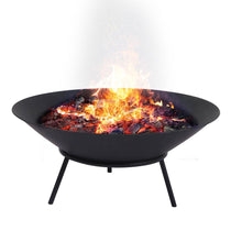 Load image into Gallery viewer, 2IN1 Steel Fire Pit Bowl Firepit Garden Outdoor Patio Fireplace Heater 70cm - Oceania Mart
