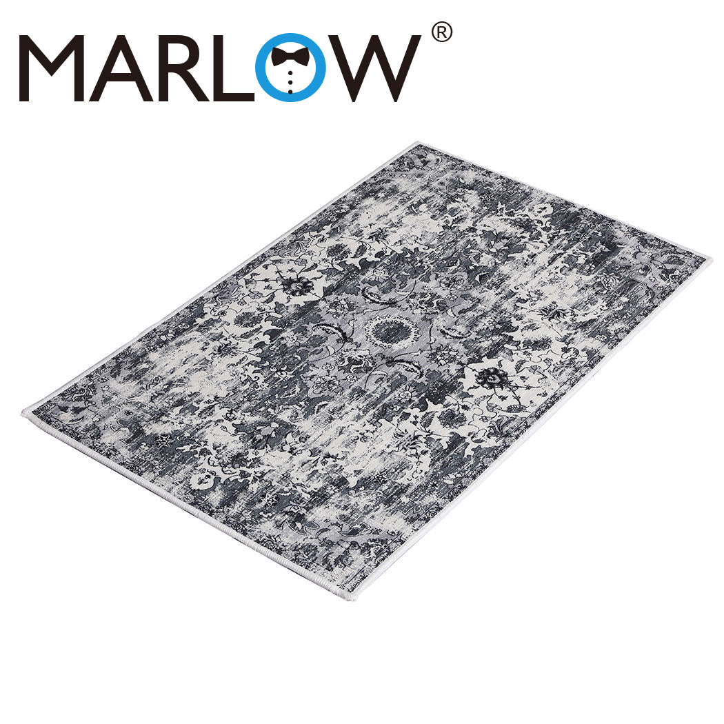 Marlow Floor Mat Rugs Shaggy Rug Large Area Carpet Bedroom Living Room 50x80cm - Oceania Mart