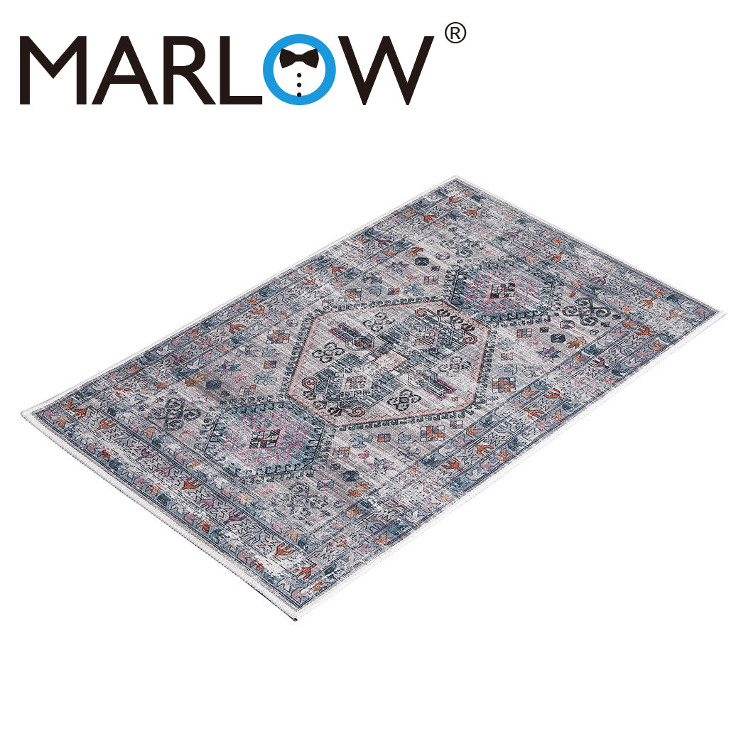 Marlow Floor Mat Rugs Shaggy Rug Large Area Carpet Bedroom Living Room 50x80cm - Oceania Mart