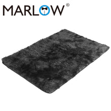 Load image into Gallery viewer, Marlow Floor Rug Shaggy Rugs Soft Large Carpet Area Tie-dyed 160x230cm Black
