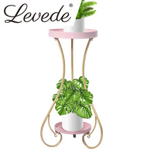 Load image into Gallery viewer, Levede Plant Stand 2 Tiers Outdoor Indoor Metal Flower Pots Rack Garden Shelf - Oceania Mart
