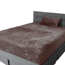 Load image into Gallery viewer, Bedding Set Ultrasoft Fitted Bed Sheet with Pillowcases Mink King Single - Oceania Mart
