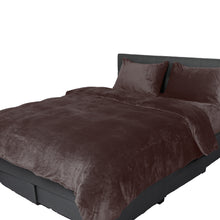 Load image into Gallery viewer, Luxury Flannel Quilt Cover with Pillowcase Mink King - Oceania Mart
