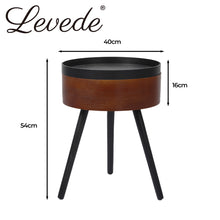 Load image into Gallery viewer, Levede Coffee Side End Tables Antique Storage Modern Bedside Table Plant Stand - Oceania Mart
