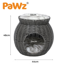 Load image into Gallery viewer, PaWz Pet Cat Bed Puppy House Sleeping Nest Calming Cushion Washable Non-toxic - Oceania Mart
