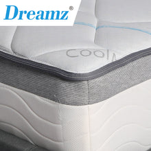 Load image into Gallery viewer, Dreamz Mattress Queen Size Bed Top Pocket Spring Medium Firm Premium Foam 25CM - Oceania Mart
