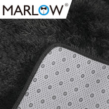 Load image into Gallery viewer, Marlow Floor Rug Shaggy Rugs Soft Large Carpet Area Tie-dyed 160x230cm Black
