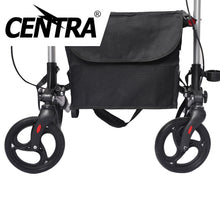 Load image into Gallery viewer, Centra Rollator Walker Foldable Walker Mobility Aid Outdoor Aluminum With Seat - Oceania Mart
