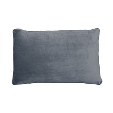 Load image into Gallery viewer, Luxury Flannel Quilt Cover with Pillowcase Dark Grey Double - Oceania Mart
