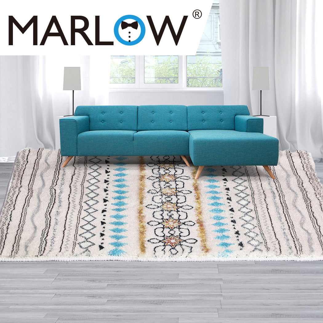 Marlow Floor Mat Rugs Shaggy Rug Large Area Carpet Bedroom Living Room 200x290cm - Oceania Mart