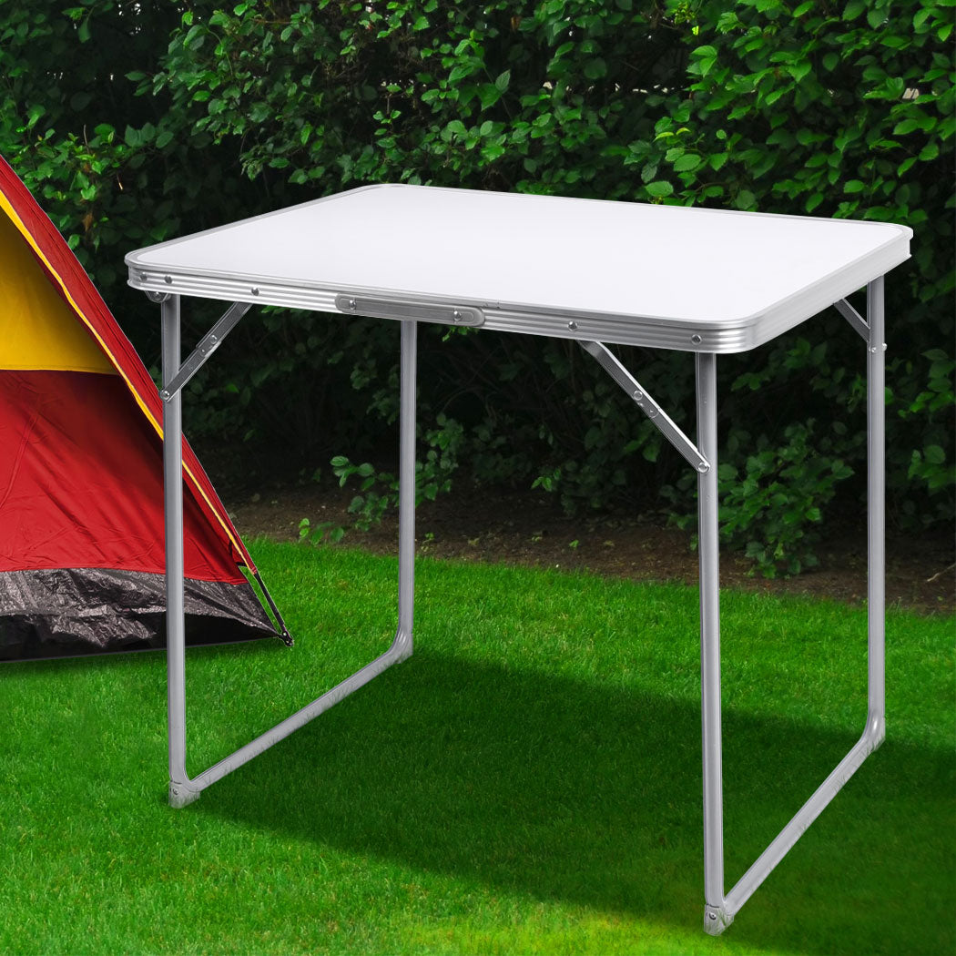 Folding Camping Table Aluminium Portable Outdoor Picnic Foldable Tables BBQ Desk - Oceania Mart