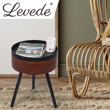 Load image into Gallery viewer, Levede Coffee Side End Tables Antique Storage Modern Bedside Table Plant Stand - Oceania Mart
