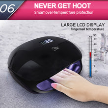 Load image into Gallery viewer, Salon Chic LED UV Nail Lamp Gel Polish Dryer Manicure Curing Smart Sensor Light - Oceania Mart
