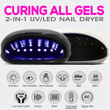 Load image into Gallery viewer, Salon Chic LED UV Nail Lamp Gel Polish Dryer Manicure Curing Smart Sensor Light - Oceania Mart
